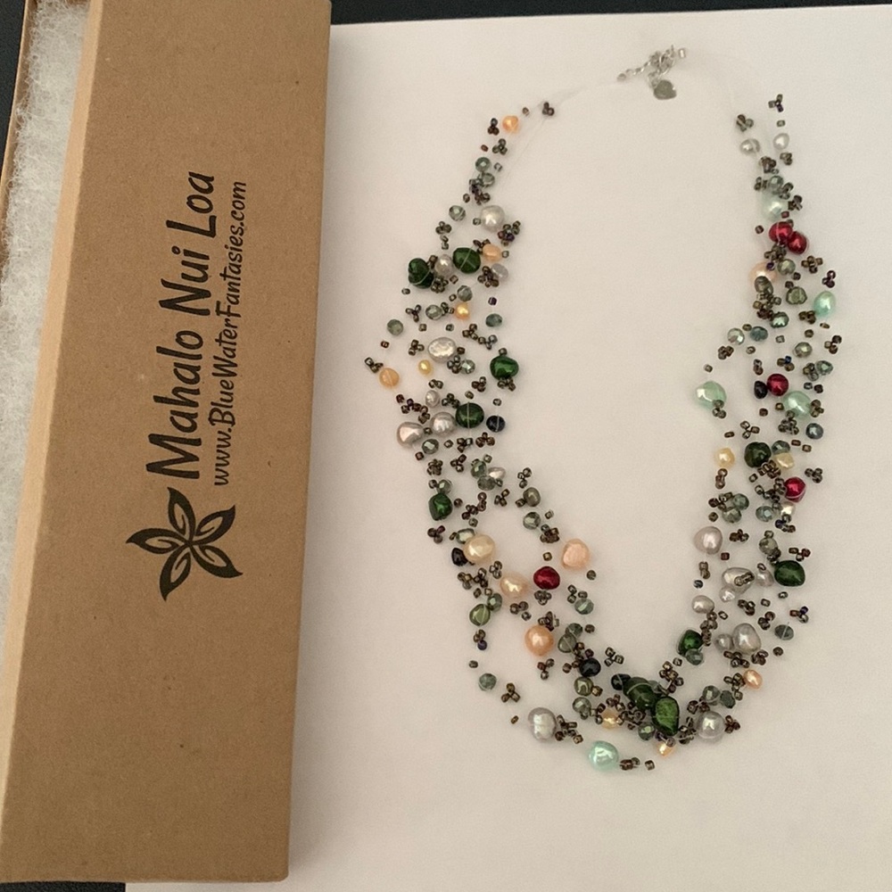 New pearl necklace from Blue Water Fantasies, Hawaii
